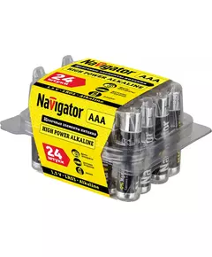 Элемент питания алкалиновый AAA/LR03 94 787 NBT-NE-LR03-BOX24 (уп.24шт) NAVIGATOR 94787