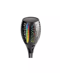 Светильник светодиодный SLR-S11-RGB садовый эффект факела 33LED 58см IP44 (3 варианта установки) солнечная батарея ФАZА 5040823
