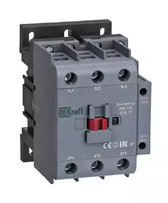 Контактор КМ-102 3п 80А 1НО+1НЗ 230В AC DEKraft 22009DEK