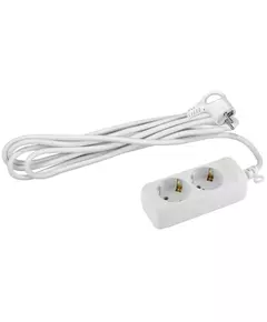 Удлинитель 2х1.5м с заземл. 10А IP20 UX-2e-1.5m ПВС 3х0.75 Эра Б0038572