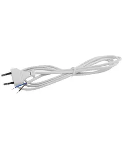 Шнур для бра 1.8м ШВВП 2х0.5 бел. UX-ШВВП-1.8m-W ЭРА Б0044069