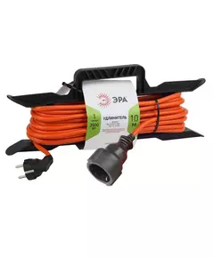 Удлинитель-шнур на рамке 1х10м с заземл. 16А IP20 UFx-1e-3х1.5-10m ПВС 3х1.5 Эра Б0046828