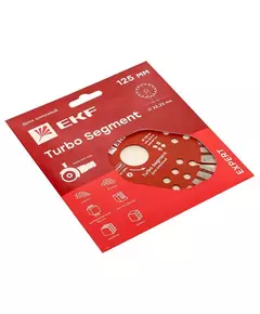 Диск алмазный Turbo Segment 125х22.23мм Expert EKF dd-125ts