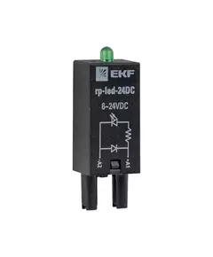 Модуль светодиодный 24 VDC для промежуточных реле RP AVERES EKF rp-led-24DC