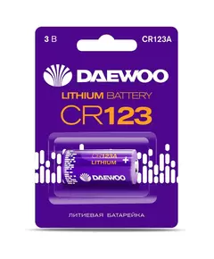 Элемент питания литиевый CR123 BL-1 DAEWOO 5043299