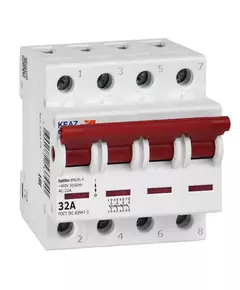Выключатель нагрузки модульный OptiDin BM63PL-432-УХЛ3 (ВМ63PL) КЭАЗ 328174