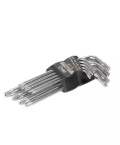 Набор ключей TORX КТ-9 (Т10-Т50) КВТ 79202