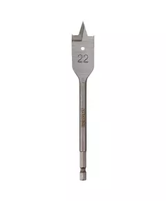 Сверло перовое по дереву 22мм (шестигранный хвостовик) Kranz KR-91-0668