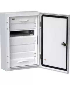 Корпус металлический ЩРн-24 (1х24) 460х310х140 IP54 бел. (одна дверь) TITAN 5 IEK TI5-50-N-024-54