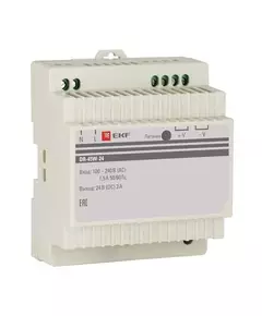 Блок питания 24В DR-45W-24 EKF dr-45w-24