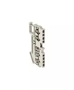 Колодка клеммная JXB-ST-2.5 31А 4 вывода самозажимная сер. PROxima EKF plc-jxb-st-2.5-4