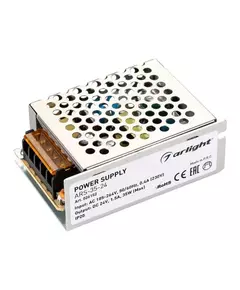 Блок питания ARS-35-24 24В 1.5А 35Вт IP20 сетка 2 года Arlight 026152