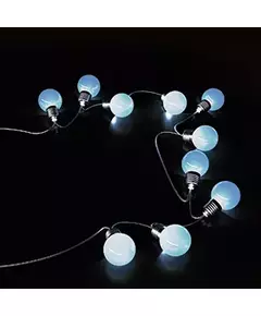 Гирлянда светодиодная садовая "Большие шары" Solar 10LED бел. IP44 на солнечн. батарее GAUSS GS033