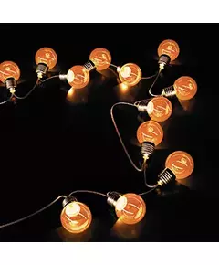 Гирлянда светодиодная садовая "Большие шары" Solar 20LED бел. IP44 на солнечн. батарее GAUSS GS034