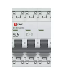 Выключатель нагрузки 3п 40А ВН-63N PROxima EKF S63340