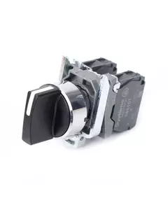 Переключатель модульный SB4 в сборе 22мм 3поз. с возвратом 2НО SE SB4BD53