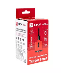 Коронка алмазная Turbo Fast 68 DCH-68TRB Laser M16 Expert EKF dch-68-trb-m16