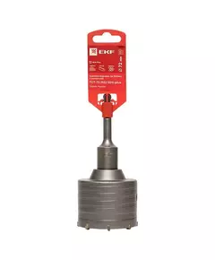 Коронка буровая по бетону с оснасткой TCT-72 М22 SDS-plus Master EKF tct-72-m22