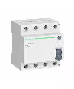 Выключатель дифференциального тока (УЗО) 4п 63А 300мА тип AC City9 Set 400В SE C9R66463