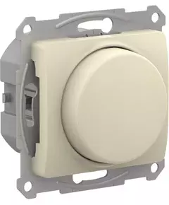 Светорегулятор поворотно-нажимной Glossa 400Вт механизм беж. SE GSL000223