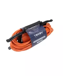 Удлинитель-шнур на рамке 1х10м без заземл. 6А IP44 2х0.75 с защ. крышкой TOKOV ELECTRIC TKE-SR10-075