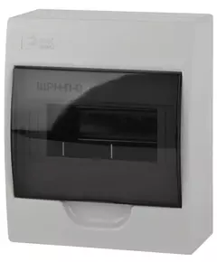 Бокс ЩРН-П-8 мод. навесной пластик IP41 SIMPLE NO-box_simple-plastic_8_surface ЭРА Б0041523