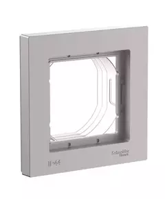 Рамка 1-пост. AtlasDesign Aqua IP44 алюм. SE ATN440301