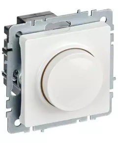 Светорегулятор СП BRITE пов-наж. 600Вт СС10-1-0-БрБ бел. IEK BR-D20-0600-K01