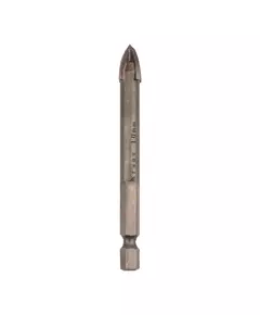 Сверло по стеклу и керамике 10мм 4 грани шестигранный хвостовик Kranz KR-91-0651