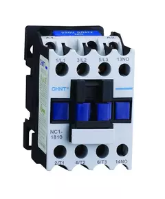 Контактор NC1-1801 18А кат. 24В AC 1НЗ AC-3 (R) CHINT 221456