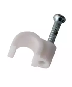 Скоба крепежная круглая d4мм (уп.50шт) Rexant 07-4004