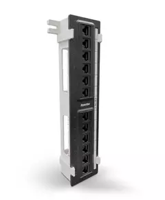 Патч-панель PPW-12-8P8C-C5e настен. 12 портов RJ45(8P8C) кат.5е с подставкой Hyperline 15379