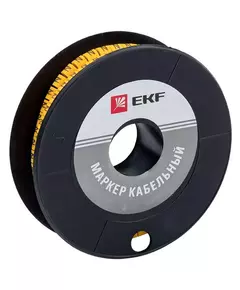 Маркер каб. 1.5кв.мм "4" (к-1000ед) (ЕС-0) EKF plc-KM-1.5-4