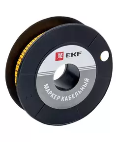 Маркер каб. 1.5кв.мм "6" (к-1000ед) (ЕС-0) EKF plc-KM-1.5-6