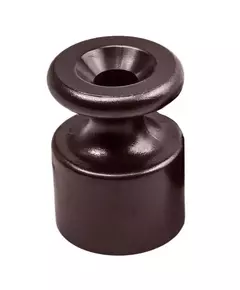 Изолятор ОП пластик корич. (уп.100шт) Bironi R1-551-22-100