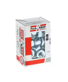 Гайка DIN934 шестигранная оцинк. М10 (уп.50шт) Tech-KREP 105249