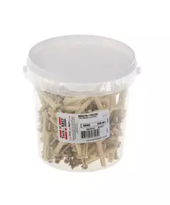 Дюбель-гвоздь 6L40 гриб. манжета (нейлон) (уп.150шт) Tech-KREP 101331