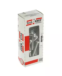 Болт DIN933 с шестигранной головкой М6х40 оцинк. (уп.50шт) Tech-KREP 105204