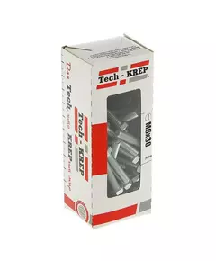 Болт DIN933 с шестигранной головкой М6х30 оцинк. (уп.60шт) Tech-KREP 105203