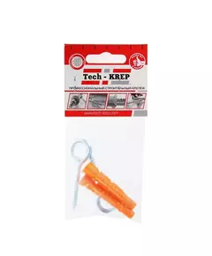 Шуруп-кольцо 5х40 с унив. дюбелем 8.0х51 (уп.2шт) Tech-KREP 109500