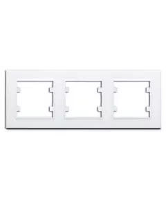 Рамка 3-м Karea горизонт. бел. Makel 56001703