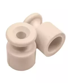 Изолятор для наружного монтажа пластик песочн. зол. (уп.100шт) Bironi B1-551-24-100