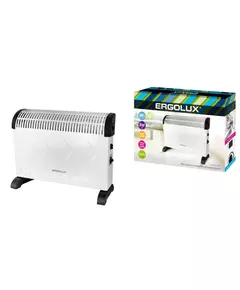 Тепловентилятор ELX-СH01-C01 220-240В 750/1250/2000Вт бел. Ergolux 14544
