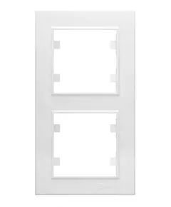 Рамка 2-м Karea вертик. бел. Makel 56001707