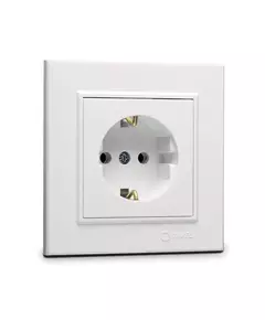 Розетка с/з СП Karea 16А IP20 бел. Makel 56001028