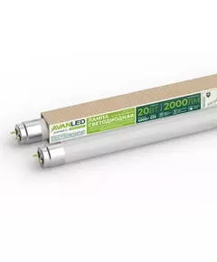 Лампа светодиодная AL Т8-20-840-1200-М 20Вт 4000К G13 1200мм AVANLED 11112402