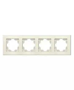 Рамка 4-м Афина универс. сл. кость (ivory) Universal A0046-I