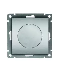 Светорегулятор СП Афина 500Вт механизм серебр. Universal A0101-S