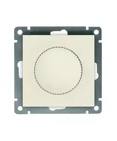 Светорегулятор СП Афина 500Вт механизм сл. кость (ivory) Universal A0101-I
