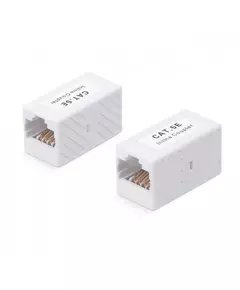 Адаптер проходной RJ45-RJ45 (8p8c)WR-CA-8p8c-C5E кат. 5е неэкранир. бел. WRline 505223